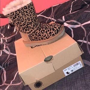 Cheetah Print Toddler Ugg